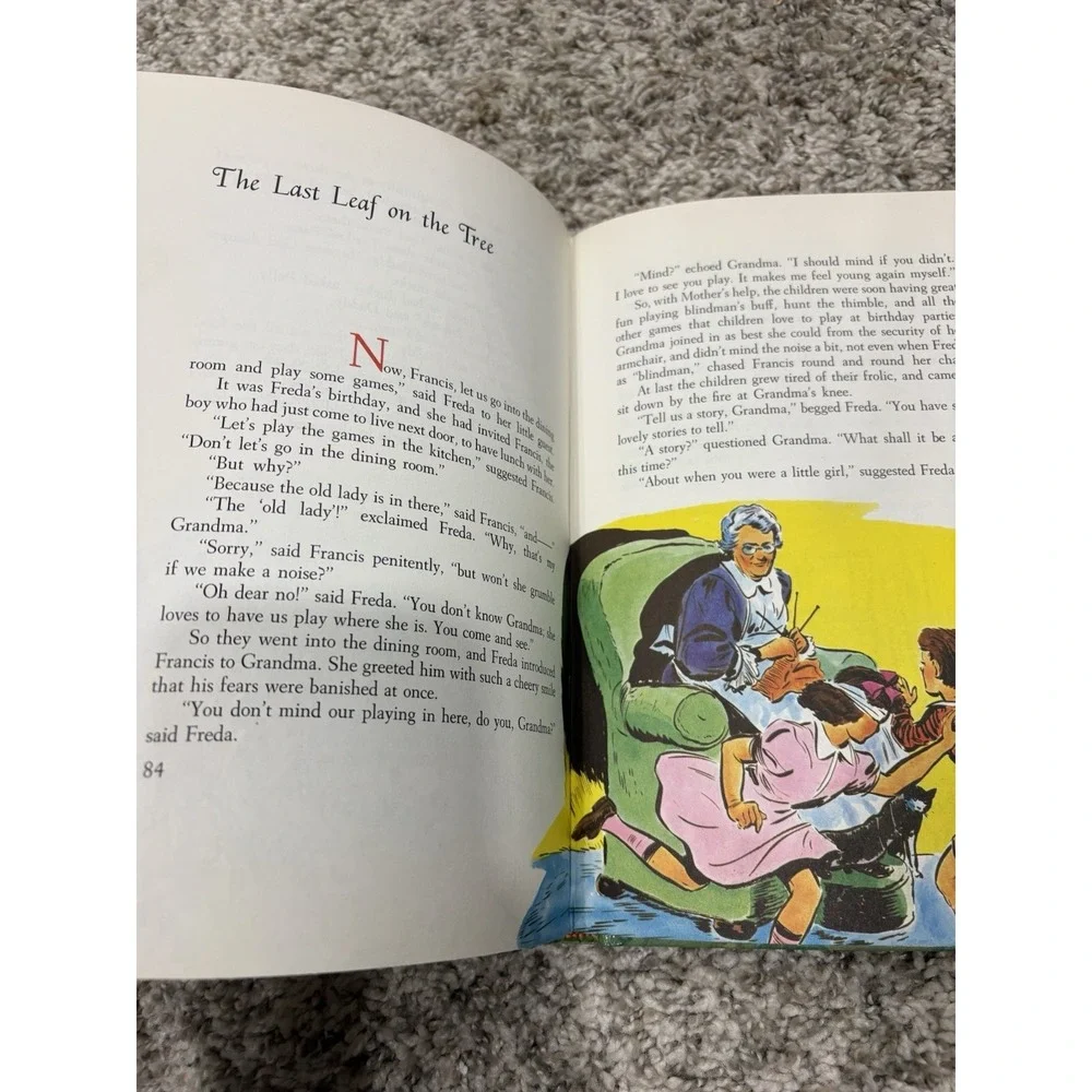 Uncle Arthur's Bedtime Stories Volume 3 Childrens Reading Vintage 1964 Hardcover